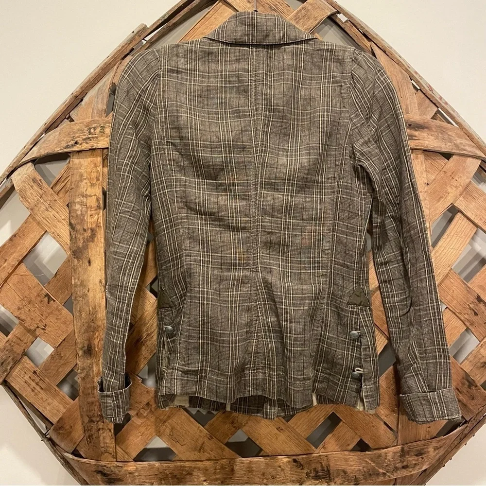 C.P. Company Italy Women’s 100% Flax/Linen Blazer Size 40 (XS/4)